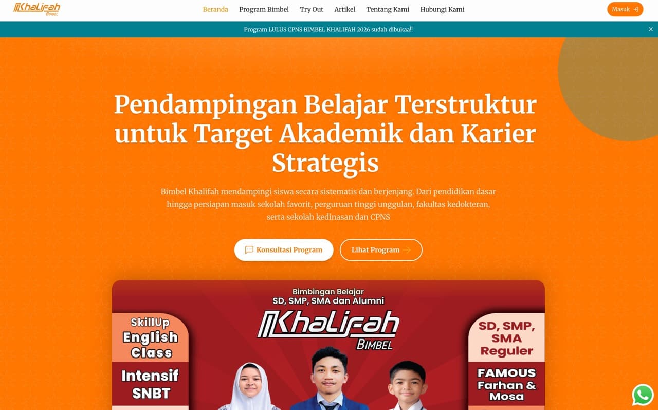 Khalifah: The Online Tryout Platform That Handles Thousands of Students Without Breaking